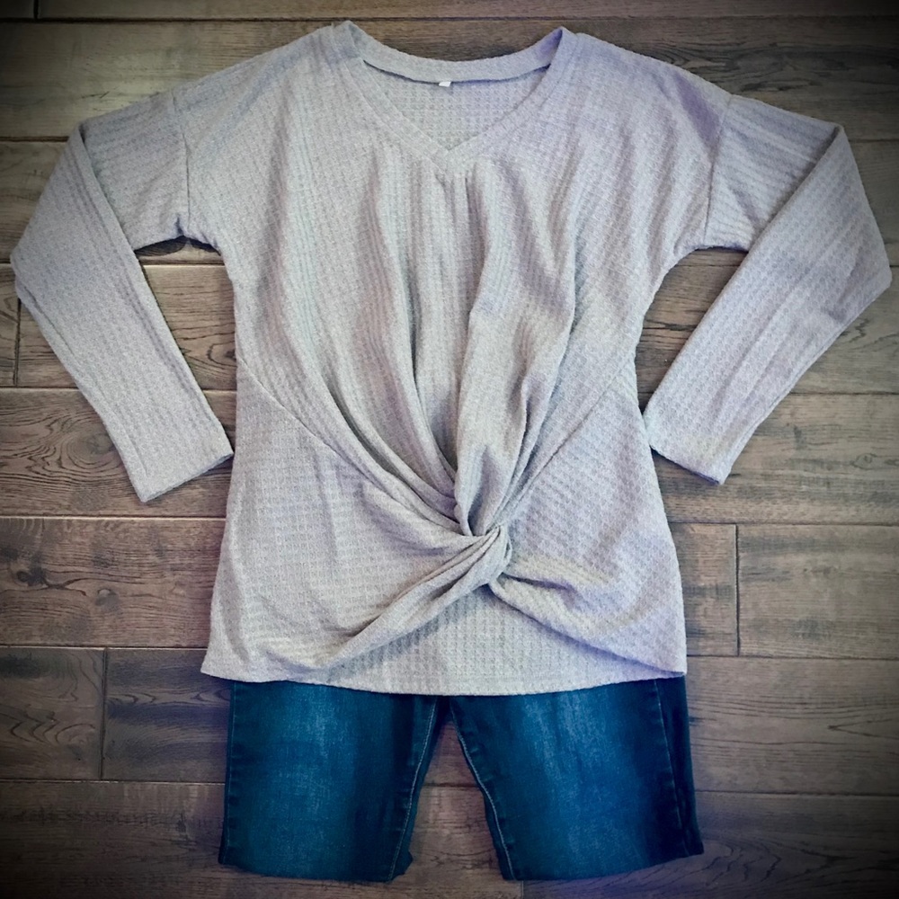 Knit Knot Top